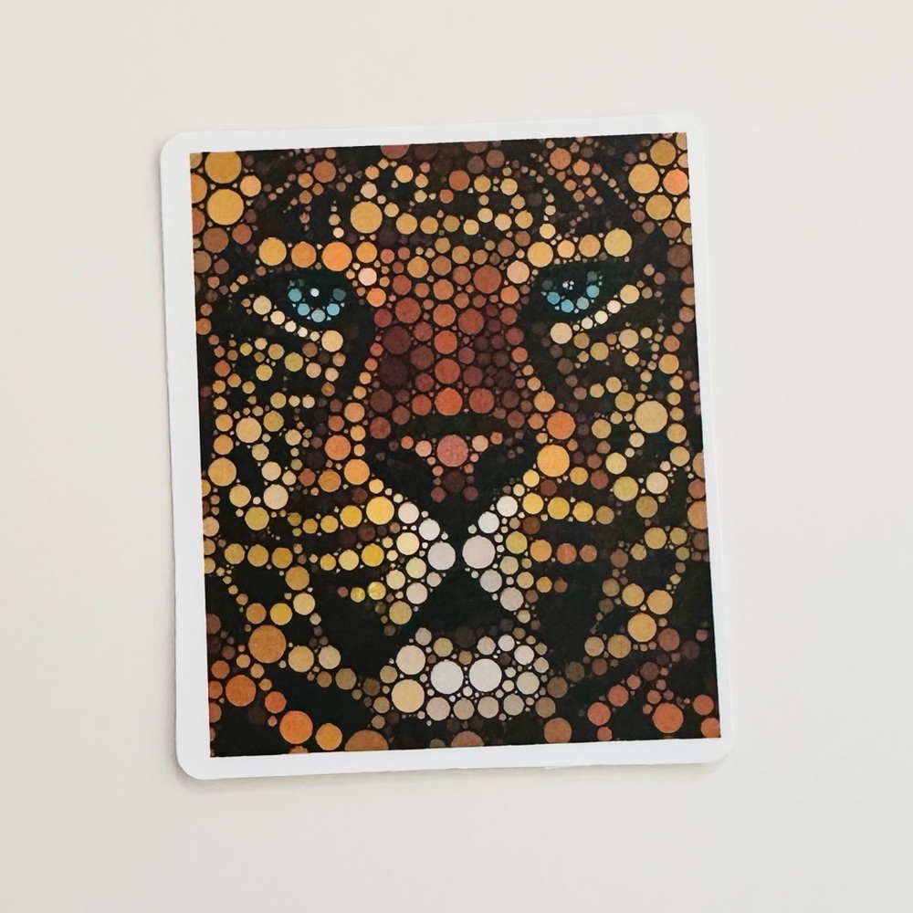 10/$10 Leopard Sticker